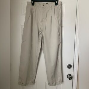 GAP Men's Light Khaki Chinos Size 36/32 100% Cotton